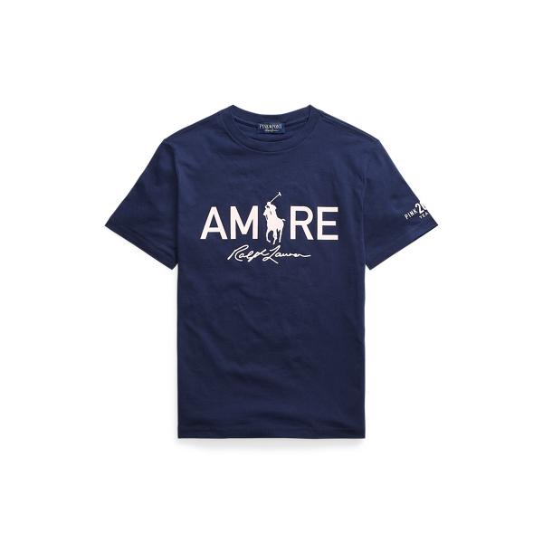 T-shirt Pink Pony Love en italien 