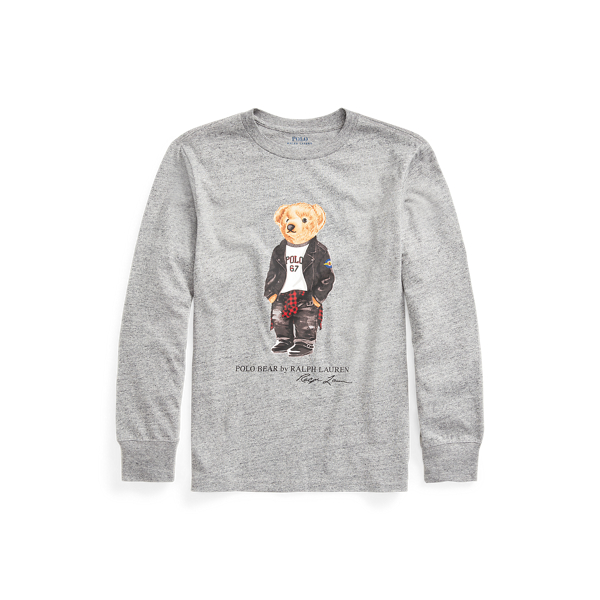 BOYS 1.5-6 YEARS Moto Bear Cotton Jersey Tee 1