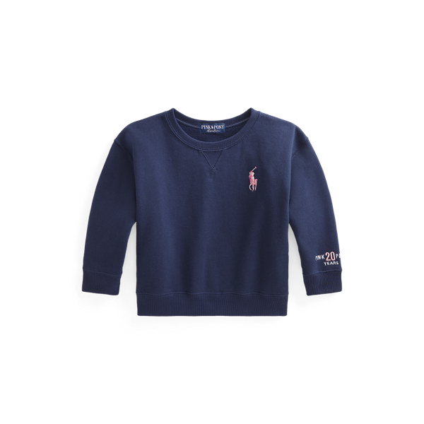 GIRLS 1.5-6.5 YEARS Pink Pony Fleece Sweatshirt 1