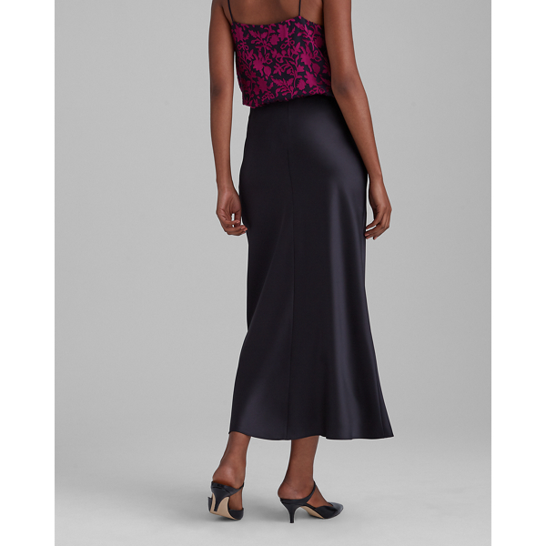 lilac slip skirt