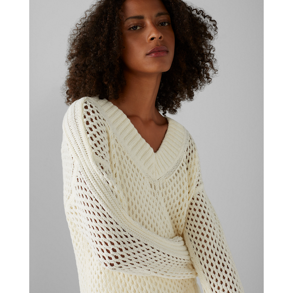 club monaco white sweater