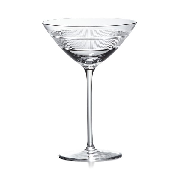 Shop Ralph Lauren Langley Martini Glass In Clear