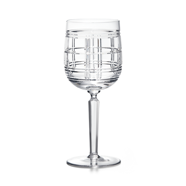 Copo axadrezado de vinho tinto Hudson