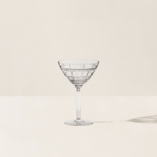 Verre à martini Hudson à motif écossais