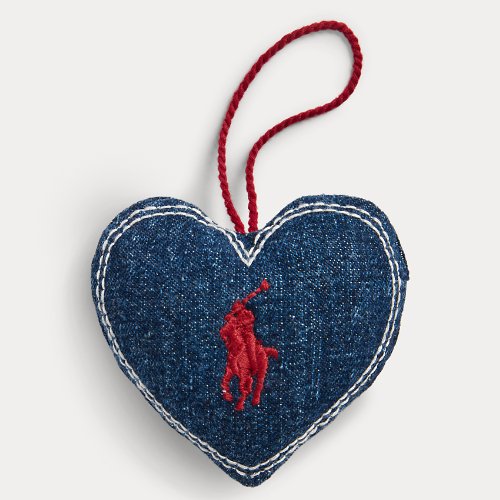 Love Polo Heart Ornament