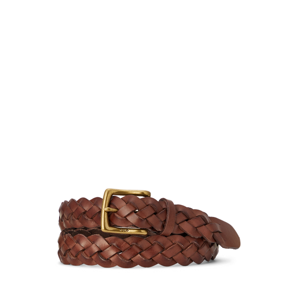 Ceinture en vachette tressée