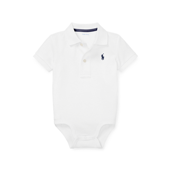 Soft Cotton Polo Bodysuit