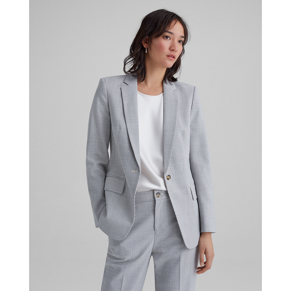 Women's Borrem Checked Blazer | Club Monaco