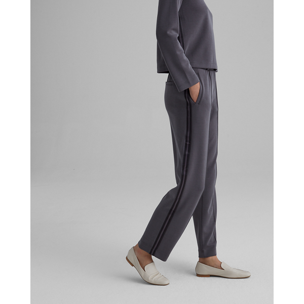 striped formal pants
