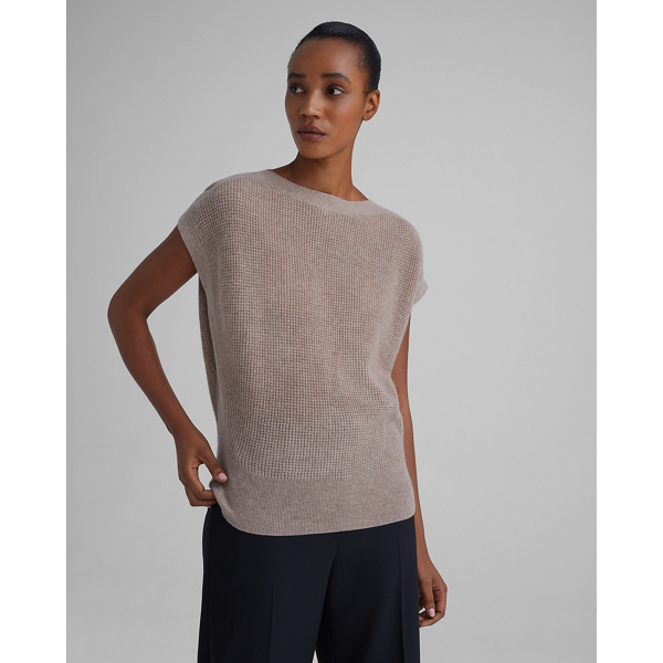waffle knit sweater