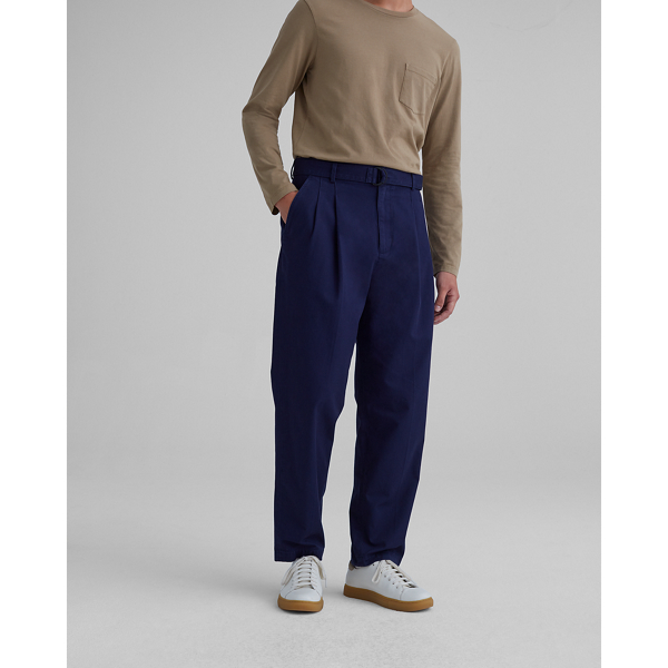 belted black trousers
