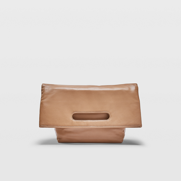 Foldable Leather Tote