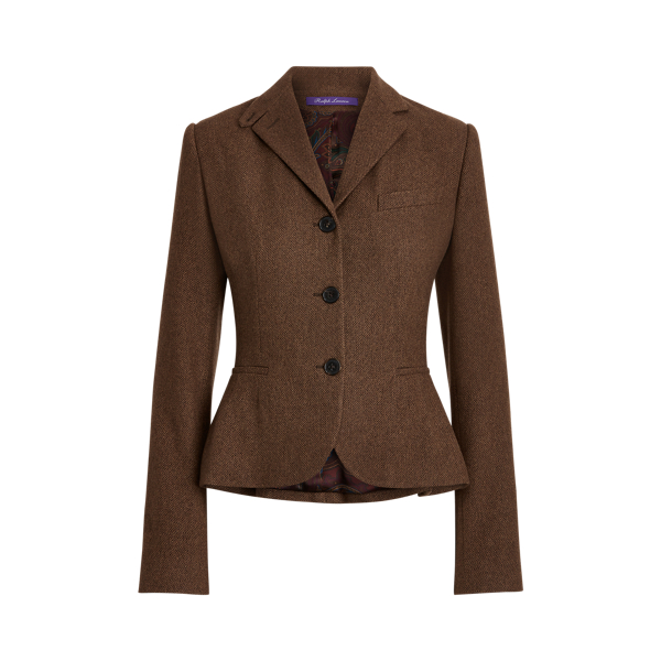 ralph lauren brown blazer