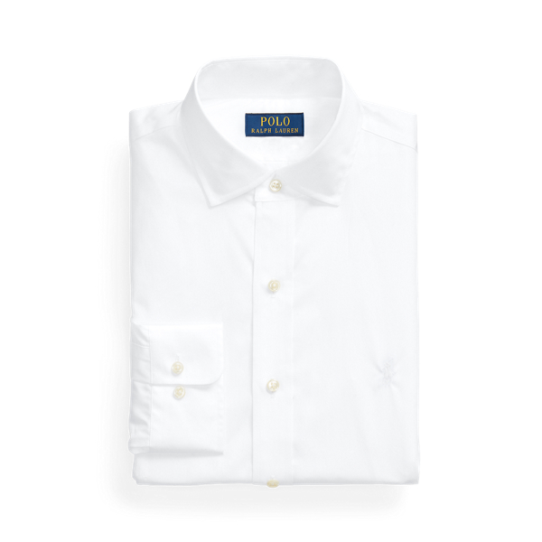 Chemise ajustée en popeline