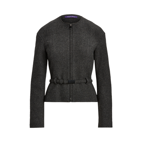 Yazmine Herringbone WoolCashmere Jacket for Women Ralph Lauren® PE