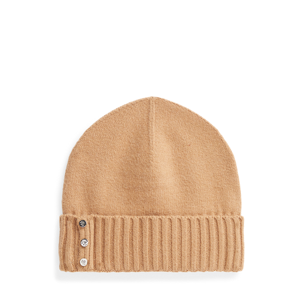 Bonnet à bordure boutonnée