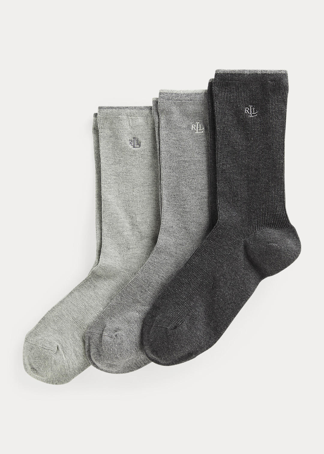 Lauren 3-pack katoenen sokken met stretch 1
