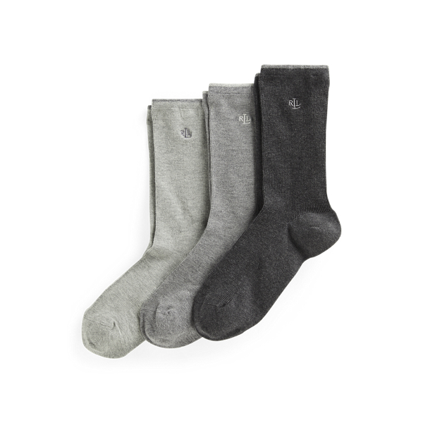 Lot 3 paires de chaussettes coton pour Women | Ralph Lauren® FR