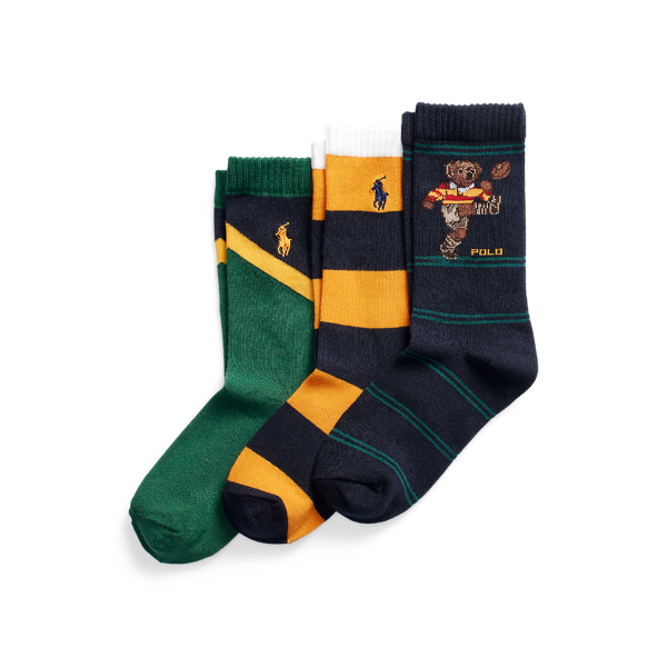 3 paires de chaussettes sport Polo Bear