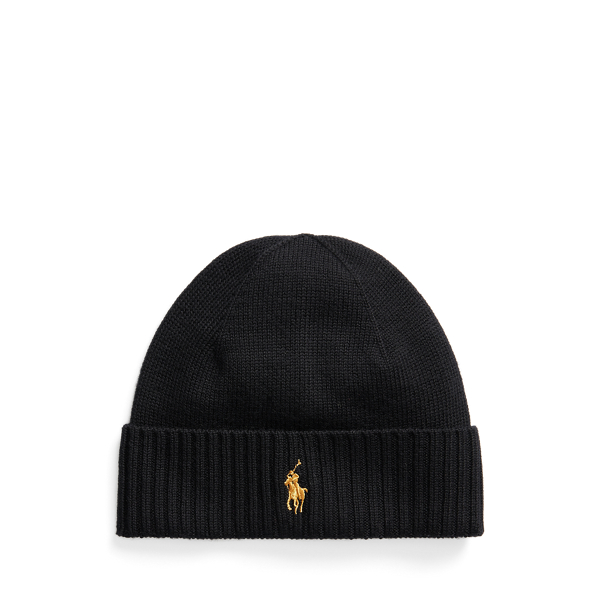 Polo Ralph Lauren Ribbed-Cuff Wool Hat 1