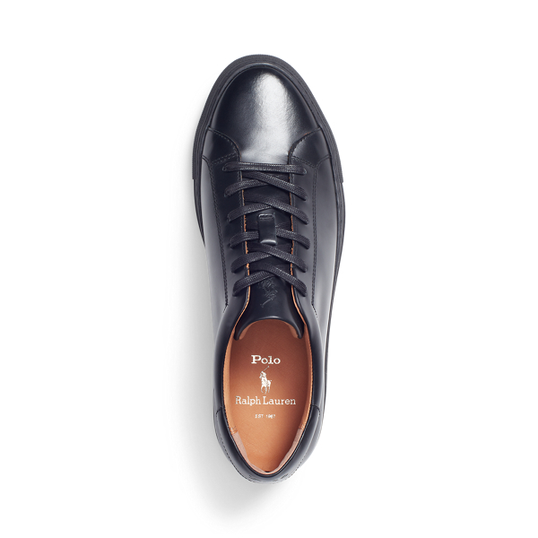 Polo Ralph Lauren Baskets Jermain en cuir 4