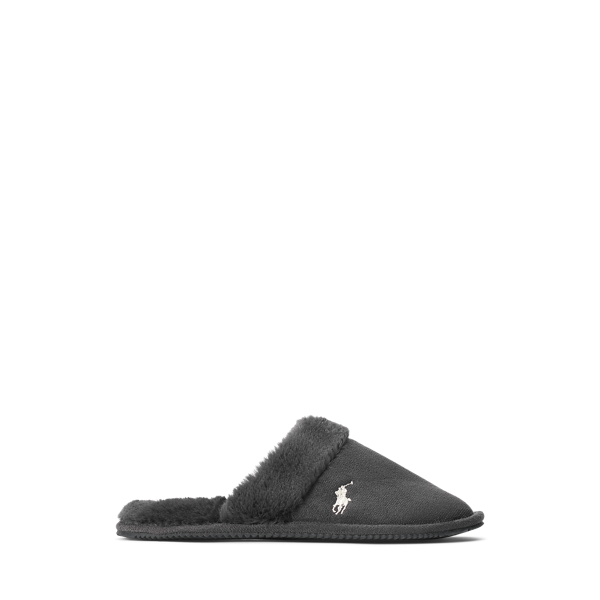 ralph lauren tan slippers