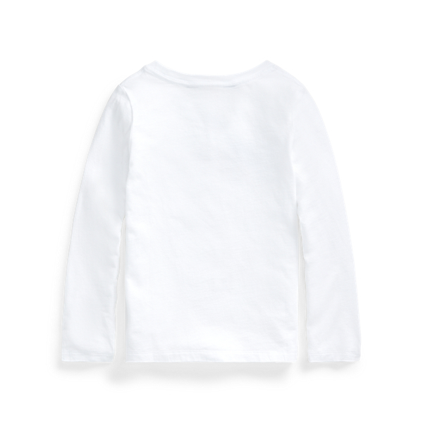 GIRLS 1.5-6.5 YEARS Polo Bear Logo Jersey Tee 2