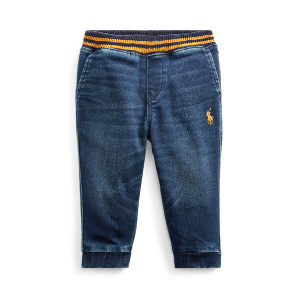 Polo Ralph Lauren Stretch Denim Jogger Pant In Randall Wash
