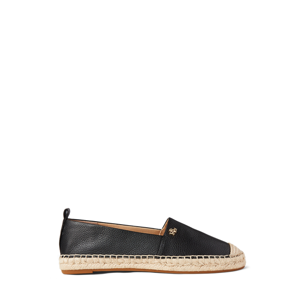 cameryn tumbled leather espadrille