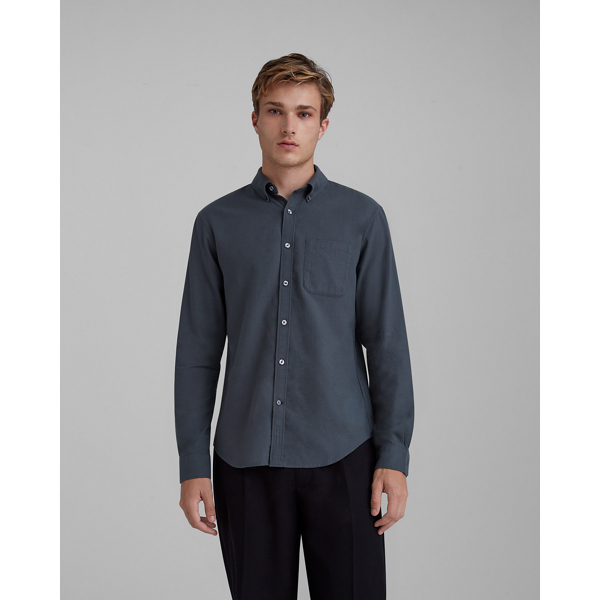 Image of Club Monaco Deep Forest Flannel Shirt in Size XXL