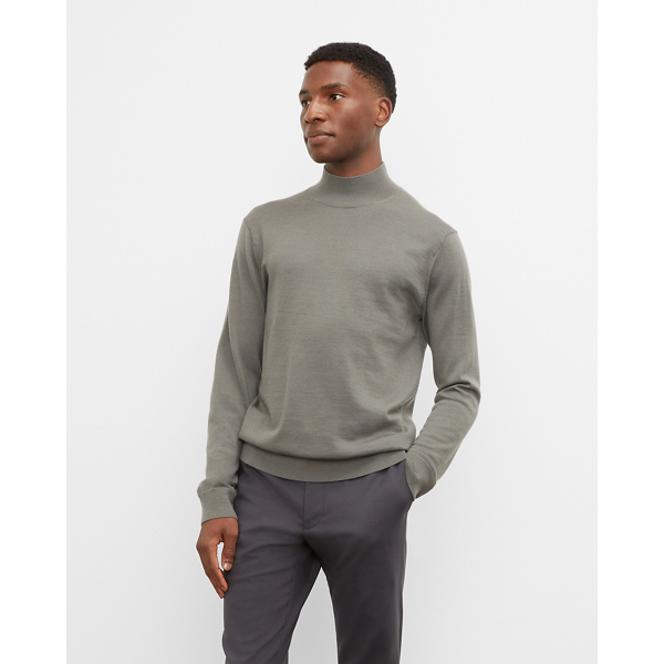 Men's Merino Mockneck Sweater | Club Monaco