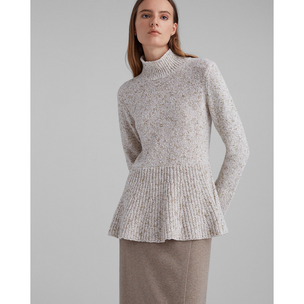 peplum sweater