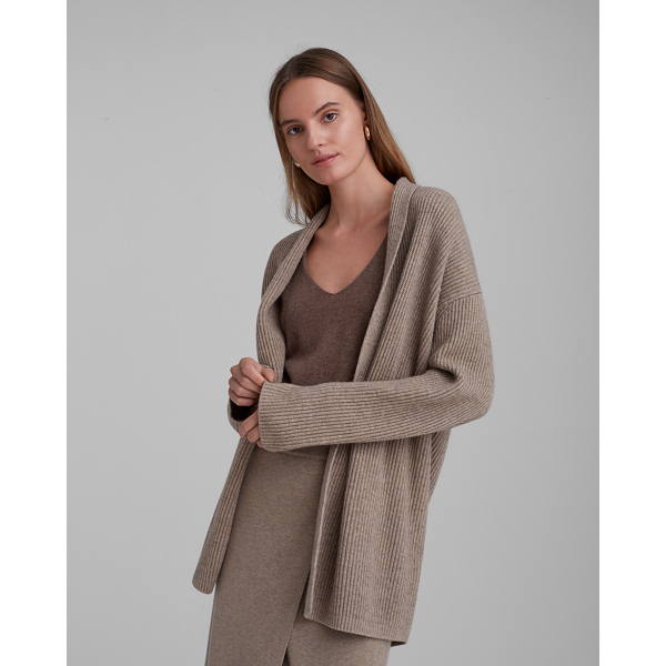 midi grey cardigan
