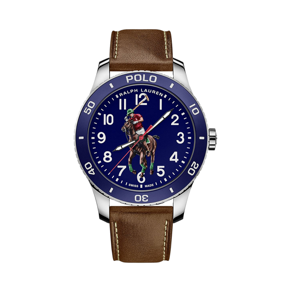 Polo Watch Blue Dial for Men Ralph Lauren® UK