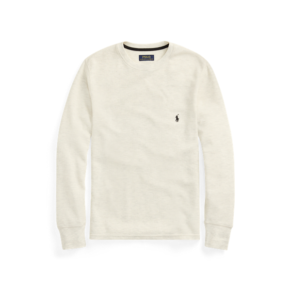 polo waffle knit shirt