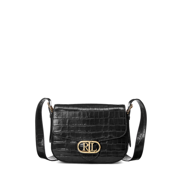 Sac bandoulière Addie moyen cuir gaufré