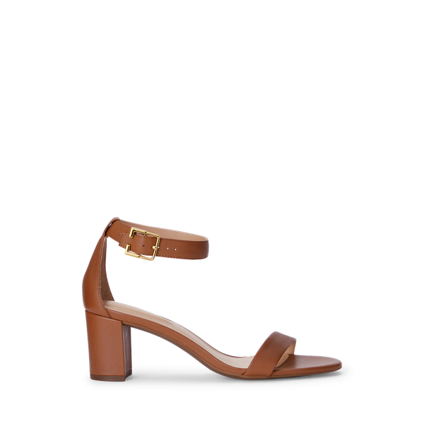 Waverli Nappa Leather Sandal for Women | Ralph Lauren® GI