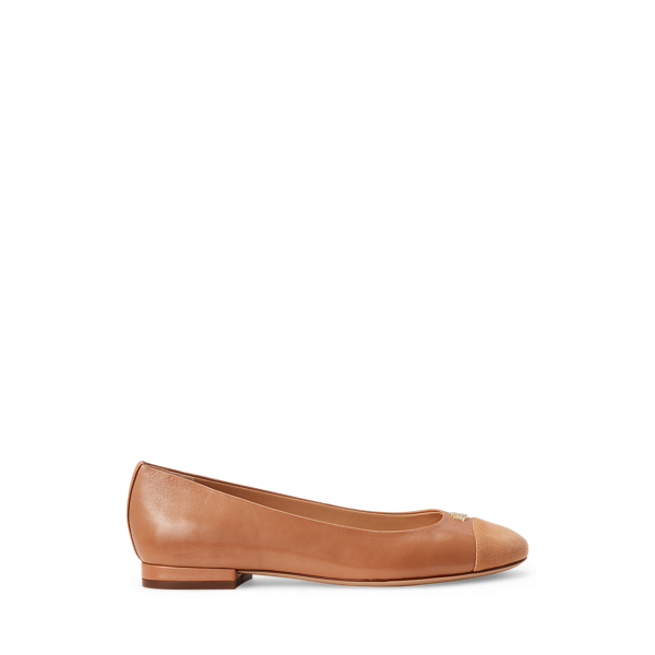 Ballerines Gaines en cuir nappa