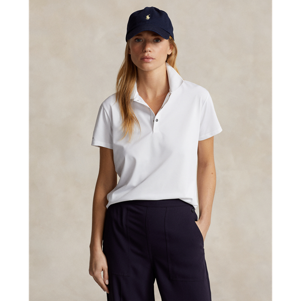 Shop Ralph Lauren Piqué Polo Shirt In Polo Black