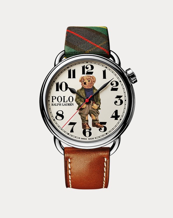 42 MM Bedford Polo Bear Watch