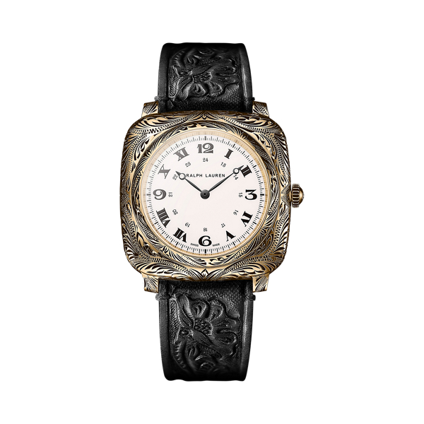 Cushion 42 MM Engraved Rose Gold