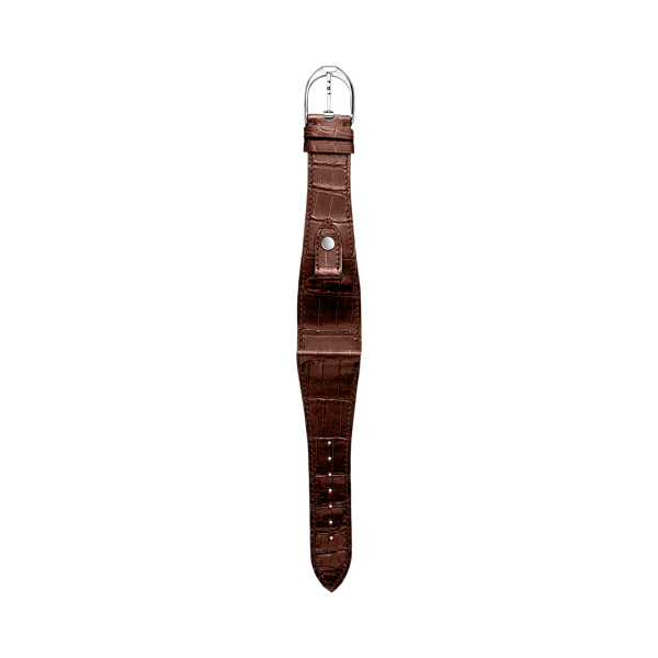 Bracelet grande montre Stirrup alligator