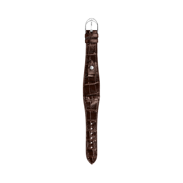 Bracelet montre moy. Stirrup alligator