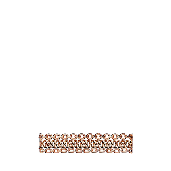 Rose Gold 3-Chain Bracelet