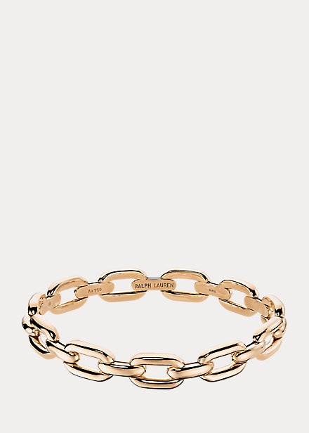Ralph Lauren Rose Gold Chain Bracelet In Rose 4n