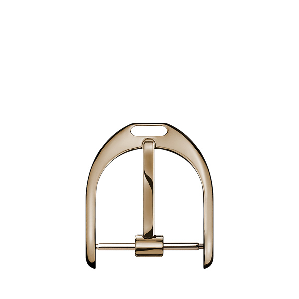 Fivela de pino em ouro rosa 13 MM