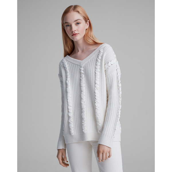 woven sweater