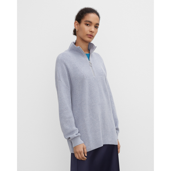 Quarter Zip Pullover Sweater