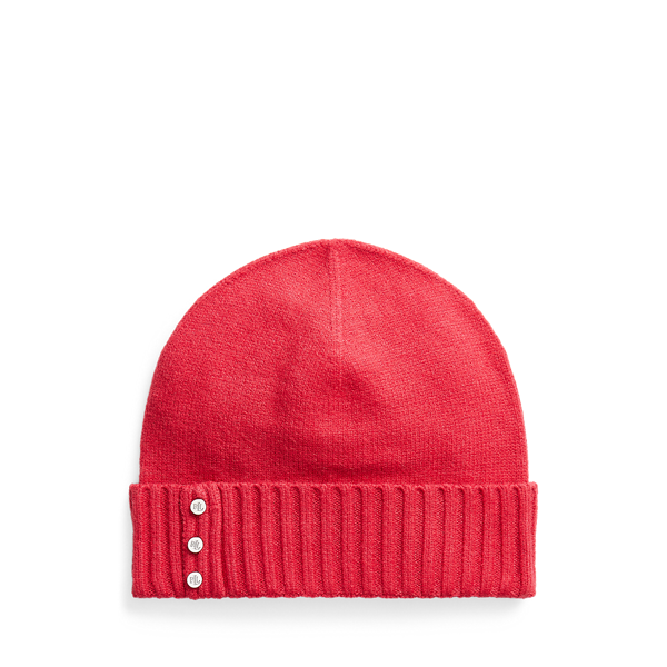 Bonnet à bordure boutonnée