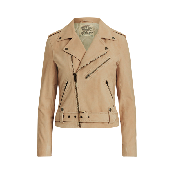 ralph lauren suede leather jacket